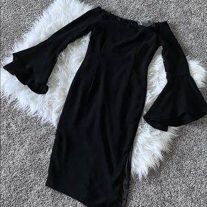 Bardot Black Dress